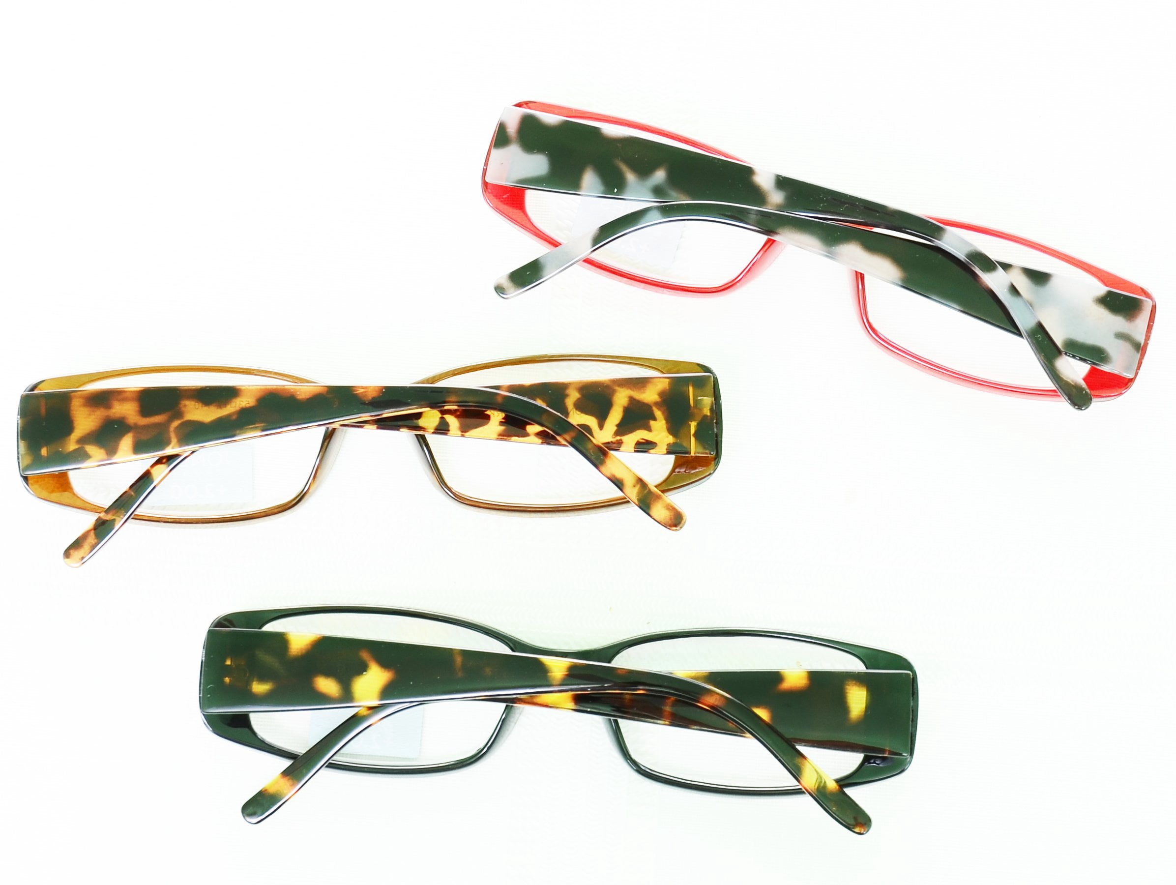 Jones New York Signature Fashion Red Leopard Reading Glasses 