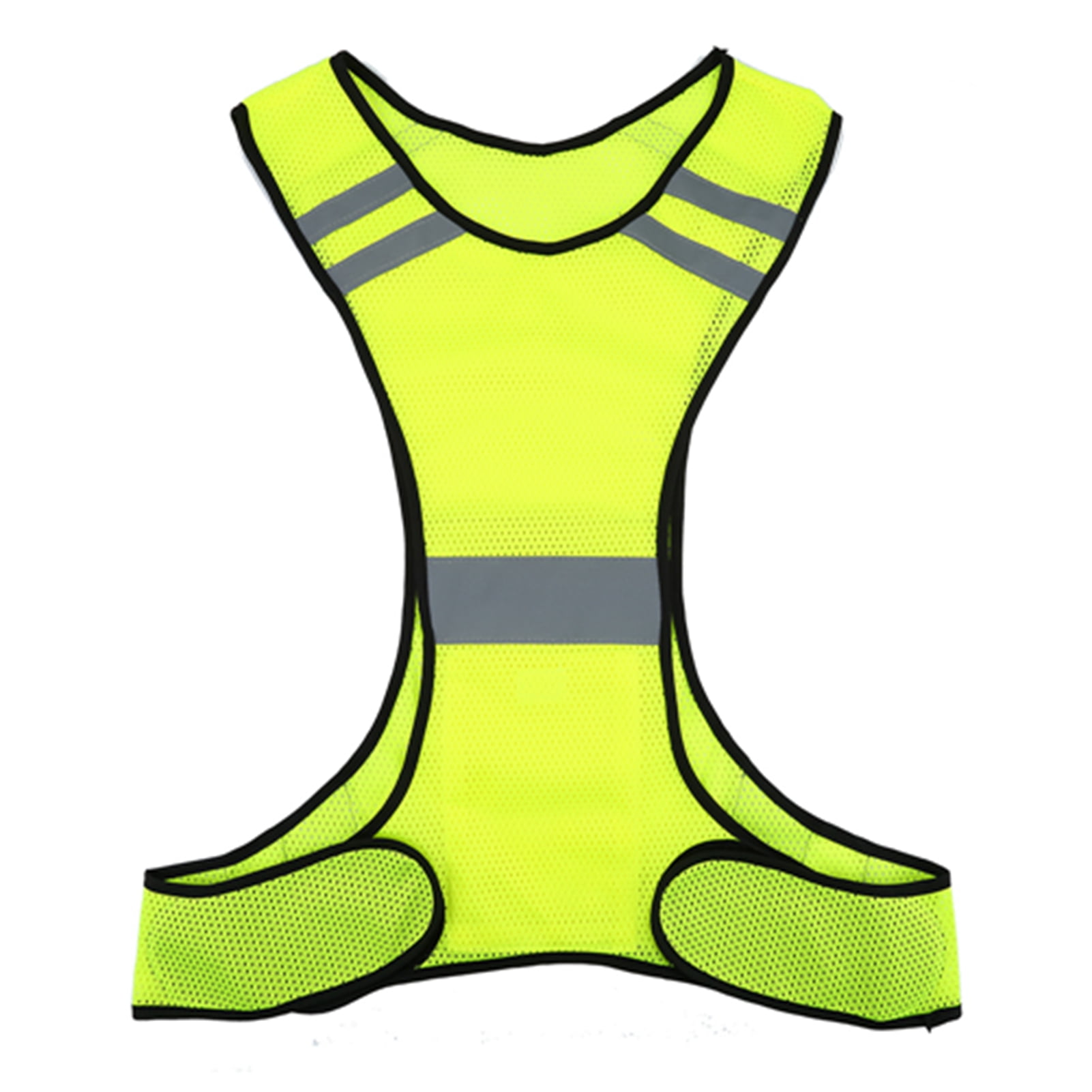 Chaleco Reflectante De Seguridad - Naranja Alta Visibilidad | Para Correr, Ciclismo, Noche