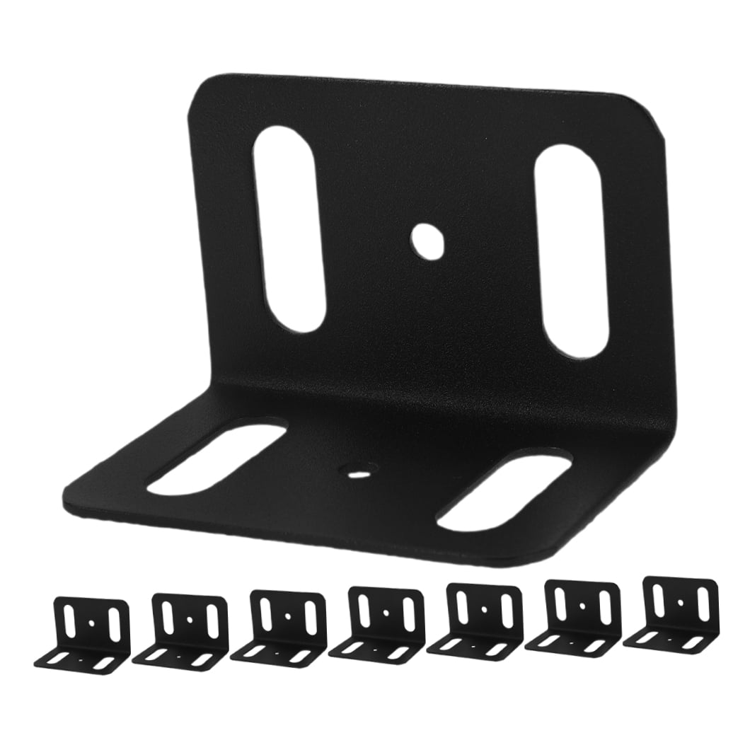 HONMEET Heavy Duty L Brackets for Floating Wall Shelves, Versatile Metal Shelf Support Hardware