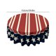 thumbnail image 3 of CaiYueKe 4th of July Tablecloth 60 Inch Round Patriotic Stars Table Cloth American Independence Day Memorial Day Table Cover for Kitchen Party Dining Picnic Indoor Outdoor Decor, 3 of 7