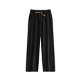 thumbnail image 3 of MDUKONU Women's Quick Dry Casual Pants Quick Dry Trousers Adjustable Drawstring Pants Solid Color Black XL, 3 of 3