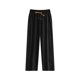 thumbnail image 3 of Pantalones deportivos unisex Cool Ice Silk: cintura alta, cordón, bolsillos con cremallera, poliéster-spandex, tallas S-XL., 3 of 3