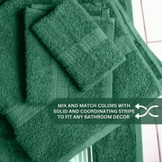 Mainstays Basic Bath Towel, Soft 100% Cotton and Highly Absorbent Bath Towel, Green
