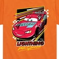 thumbnail image 3 of Disney's Cars - Lightning Mcqueen - Boy's Toddler & Youth Short Sleeve Graphic T-Shirt, 3 of 5