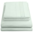 thumbnail image 2 of Sweet Home Collection Soft Microfiber 5-piece Split King Bed Sheet Set Mint, 2 of 5