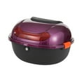 thumbnail image 2 of Motoricleta Box de troncal Case de carcasas de motocicleta Easy Transporte y caja de almacenamiento segura Bacera de motocicleta Caja de equipaje Morado brillante, 2 of 8