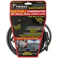 thumbnail image 4 of Trimax 10' X 8mm Resettable Combination Cable Lock, 4 of 4