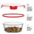 thumbnail image 3 of Recipientes de vidrio FineDine de 24 piezas con tapas de 720 ml, 3 of 7