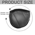 thumbnail image 2 of Men's Down Winter Ear Warmers | Behind-the-Head Adjustable & Foldable Earmuffs - gray, 2 of 5