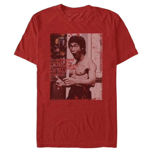 Mens Bruce Lee Understand Combat T Shirt