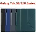 thumbnail image 7 of Magneti Case for Samsung Galaxy Tab S10 Plus Two Angles Stand Cover for S9 FE with Pencil Holder for S10 Ultra Auto Sleep Wake (Gray,Tab S9 Plus 12.4), 7 of 7