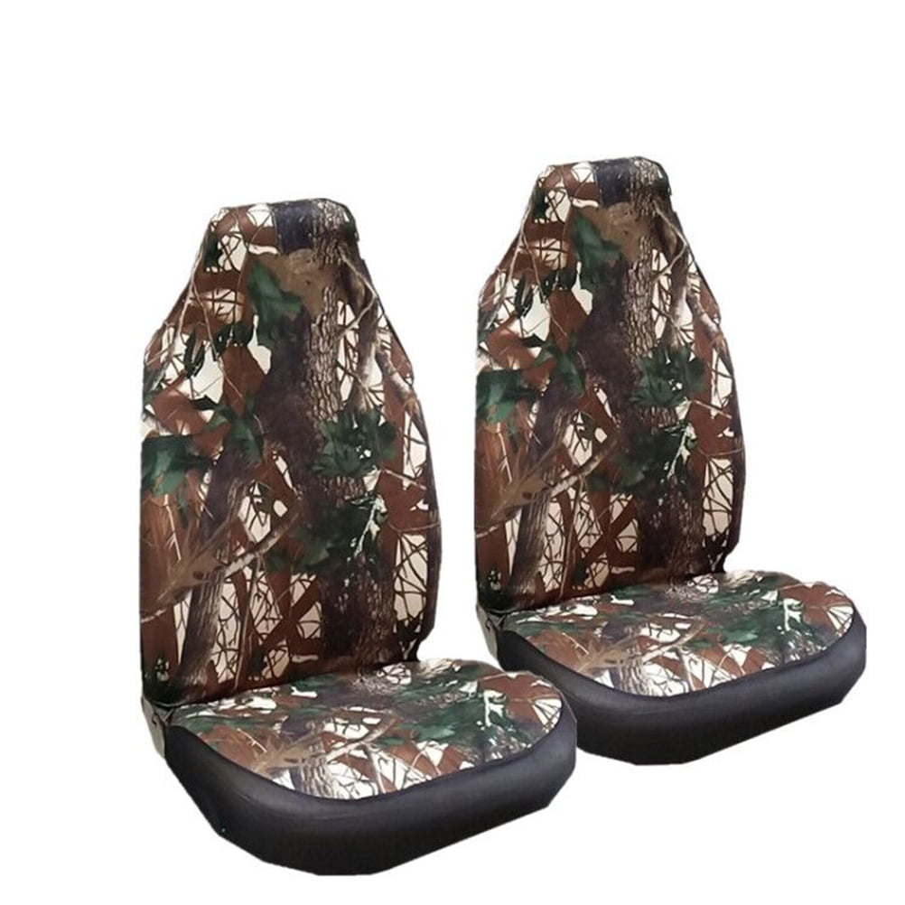 HEMOTON 2pcs Universal Camouflage Front Seat Cover Bucket Seat Cover ...