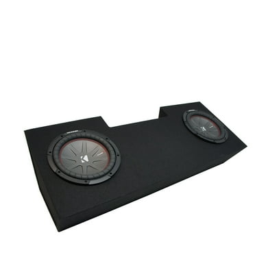 Kicker Subwoofer Bundle For 82-92 Chevy Camaro – Dual 10" CompC Sub Box With CXA800.1 Amp & Install Kit