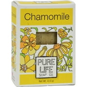 Angle View: Pure Life Soap Chamomille - 4.4 oz