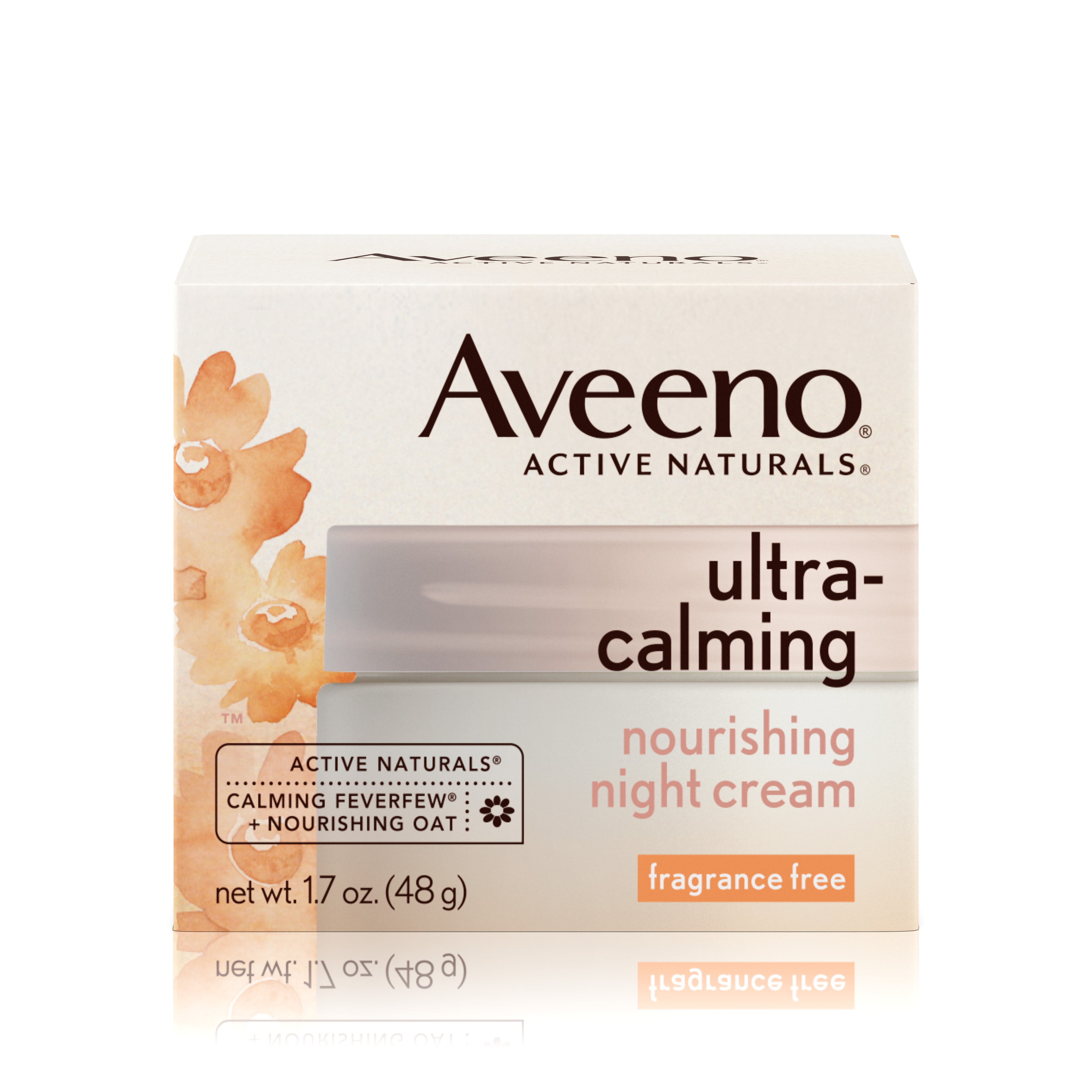 Aveeno Ultra-Calming Nourishing Night Cream For Sensitive Skin, 1.7 Oz by Johnson & Johnson