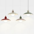 thumbnail image 7 of Kiven Plug in Motion Sensor Pendant Light , Modern Green Hanging Light Fixture with Aluminum Lampshade, E26 Socket Dimmable Pendant Lights for Bedroom Hallway Kitchen TB2486, 7 of 7