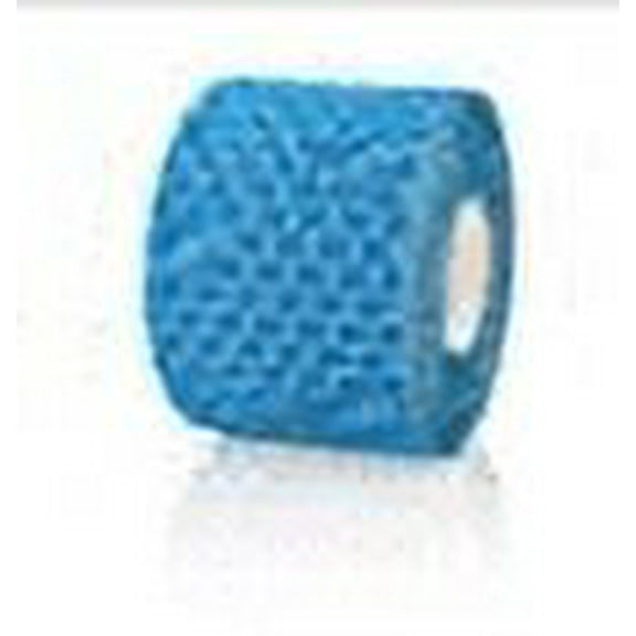 FlexU Kinesiology Tape; Single Roll Pre-Cut Strips, Ultra-Thin Hypoallergenic Latex-Free Athletic Tape for Injuries, Muscle Taping, and Sports Pain Relief (Blue, Uncut Roll, 16.4ft)