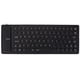 thumbnail image 2 of Teclado de silicona Diseño totalmente sellado Ligero Portátil Silencioso Suave Cómodo Teclado de silicona con cable USB para PC Negro, 2 of 5