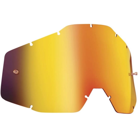 Fmf Replacement Lens for PowerBomb/PowerCore Goggles - Anti-Fog - Red Mirror