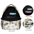 thumbnail image 4 of School Backpack Lightweight Multipocket College High Middle Student Bag 15L Different Wildflower, 4 of 9
