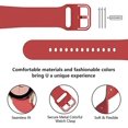 thumbnail image 5 of Compatible con la pulsera Galaxy Watch 4 5 Series, correa deportiva de silicona suave para Samsung Galaxy Watch 4 / Galaxy Watch 4 Classic / Galaxy Watch 5, 5 of 5
