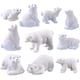 thumbnail image 1 of 10 Piezas Mini Animales Del Océano Modelos De Osos Polares Ártico Oso Realista Colección De Figuras En Miniatura Juego De Huevos De Pascua Adornos Para Pasteles Regalo De Cumpleaños De Navidad, 1 of 5