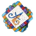 thumbnail image 2 of Letter A with Seahorse Foam Coaster Set of 4, 2 of 3