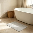 thumbnail image 6 of BSMAT Stone Bath Mat Diatomaceous Earth Shower Mat, 24"x16" Extra Thick Ultra Soft Bath Mat, Non-Slip Super Absorbent Diatomite Stone Mats for Bathroom Floor, Quick-Drying Easy to Clean(Gray), 6 of 6