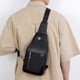 thumbnail image 5 of Xihbxyly Bolso de Pecho Impermeable, Elegante Bandolera de Tela Oxford, Mochila de Hombro Compacta, Versátil para Uso Diario, para Desplazamientos, Ocio y Viajes, Accesorio Moderno de Moda Masculina., 5 of 6