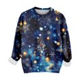 thumbnail image 2 of Chandails de Noël pour Femmes 2025 Col Rond Hiver Mignons Pulls, 2 of 6