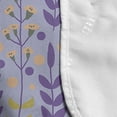 thumbnail image 4 of Floral Microwave Oven Cover, Hand Drawn Doodle Flowers and Leaves Composition Colorful Spring Nature Illustration, Water Resistant Organizer with Pockets Kitchen, 36" x 12", Multicolor, by Ambesonne, 4 of 4