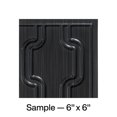 thumbnail image 1 of FASÄDE Chain Decorative Vinyl Backsplash Panel in Brushed Onyx (6X6 Inch Sample), 1 of 5