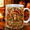 Black, variant on Wecat Trading Personalized Mug Autumn Mushroom Name Design