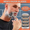 thumbnail image 4 of Gillette ProGlide Razor Blades 24 Pack, Men's Wet Razor Replacement Blades Value Pack 2025, 4 of 5