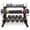 3 layers black-red color, variant on Garvee 3-Tier Dumbbell Rack Stand, Adjustable Weight Storage Organizer for Dumbbells & Barbells, 1300 lbs Capacity, H-Frame Design, Black-Red Color