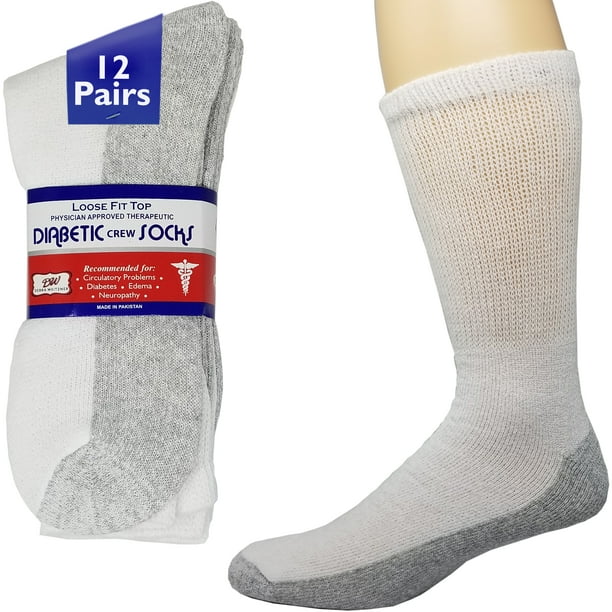 Debra Weitzner Diabetic Socks Mens Womens NonBinding Reinforced Heel