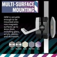 thumbnail image 4 of MasterAccessory GEM Magnetized Multi-Surface Mounting Gaming Storage for Peripherals, Gamepads, Headsets, VR Headsets, Mobile Phones, Rubberized Protective Arms (MCA-U000R-KPHK00), 4 of 7