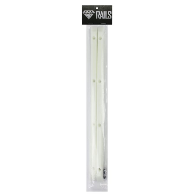 Glow in the Dark Skateboard Rails Old School Plastic with Mounting Screws by Black Diamond