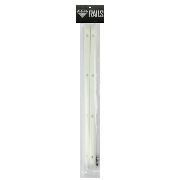 Glow in the Dark Skateboard Rails Old School Plastic with Mounting Screws by Black Diamond