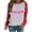Gray Valentine's Day sweatshirt, variant on pimelu Valentine's Day Sweatshirt for Women Crewneck Sweatshirt Womens Fashion Color Block Heart Love Letter Print Sweater Tops Spring Ladies Loose Long Sleeve Pullover Tunic Blouses