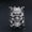 Style B, variant on Retro Japanese Samurai Garo Helmet Ring Men Stainless Steel Warrior Mask Punk-Style A-7