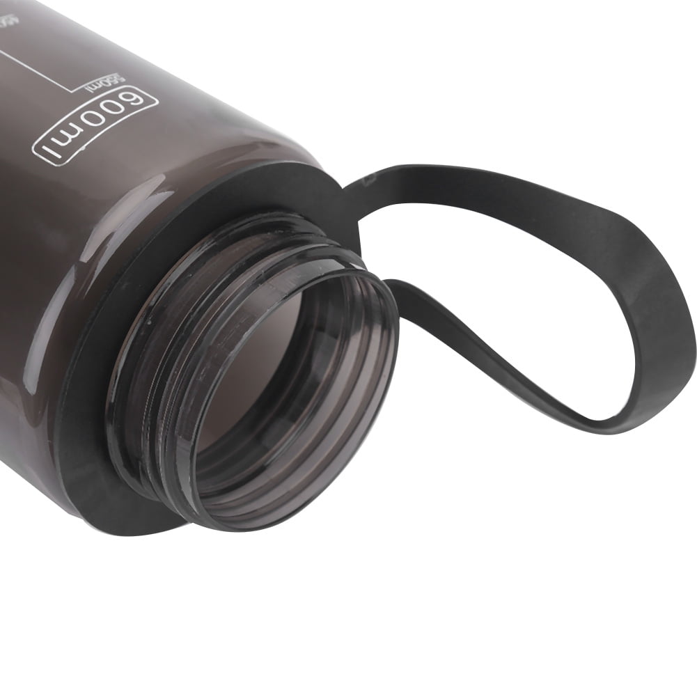 600ML Portable Clear Spray-Head Anti-Leak Water Bottle Sport School Cycling Tool