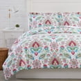 thumbnail image 4 of Bright Florals Oversized Premium Collection Duvet Cover Set, 4 of 8