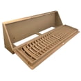 thumbnail image 4 of Plastic Baseboard Register (15", Brown), 4 of 4