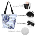 thumbnail image 4 of Disketp Turtle with Blue Stones Bolsa de Hombro Casual para Mujer, Bolso Cruzado para Compras, Viajes y Uso Diario, 4 of 6
