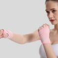 thumbnail image 3 of Wrist Brace for Carpal Tunnel support for pain relief, Compression Wrist support strap at work for women men,Adjustable wrist guard fit right left hand for Arthritis Tendonitis, 3 of 8
