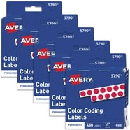 Avery Printable Bag Toppers with Bags, Permanent Adhesive, 1-3/4" x 5 ...