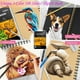 thumbnail image 2 of Kit de Materiales de Arte Caliart 176 piezas con Bloc de Dibujo de 100 Hojas, 2 of 7