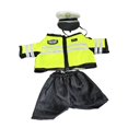 thumbnail image 4 of Conjunto de ropa de muñeca de 38 cm perfke uniforme de tráfico 3 piezas, 4 of 9