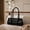 186#Black, variant on Oil Wax Leather Women Shoulder Baguette Handbag,Minimalist Underarm PU Purse,For Daily Office Commute Shopping Outfit Matching With Large Capacity To Hold Phone Wallet Cosmetics Daily Essentials